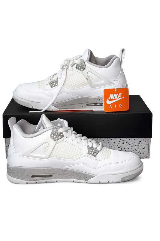 Air Jordan 4 Retro "White Oreo" (2021) (Size 9)