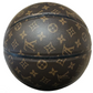 Custom LV Brown Monogram Basketball