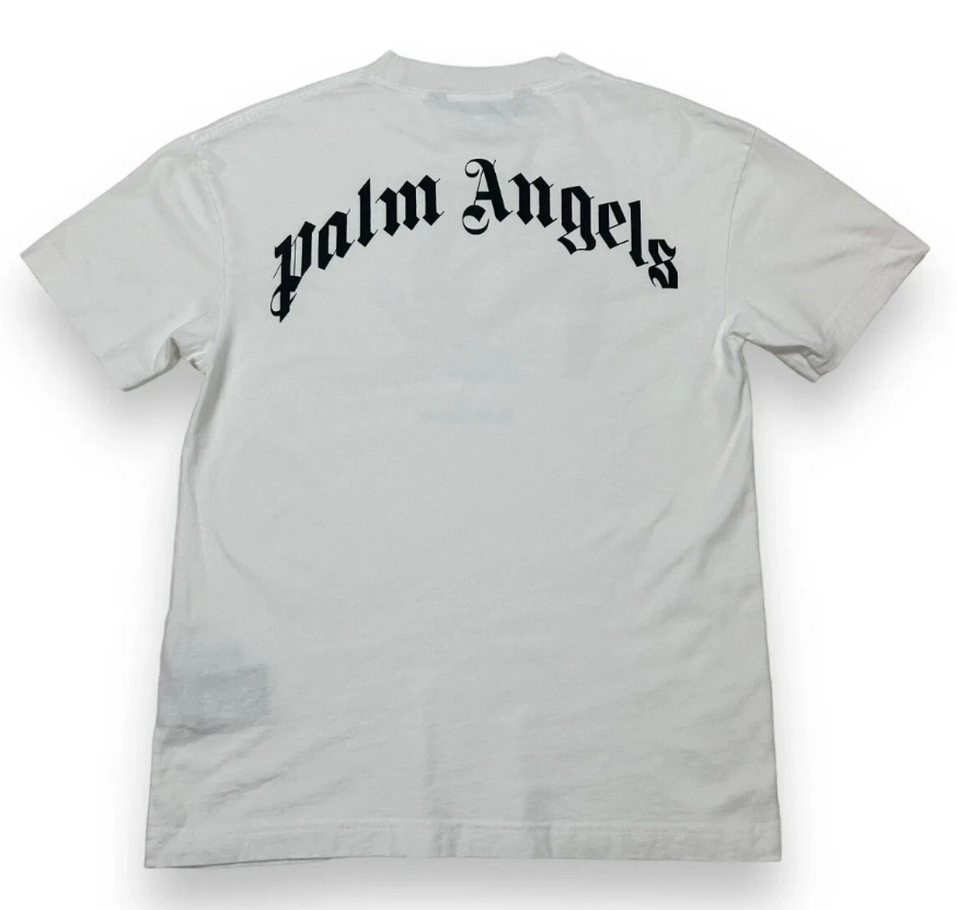 Palm Angels “Broken Palm” T-Shirt in White Size S