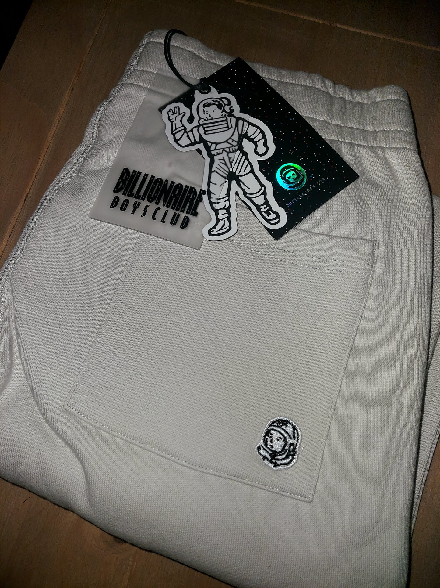 Billionaire Boys Club Arch Logo Sweatpants Beige Size M