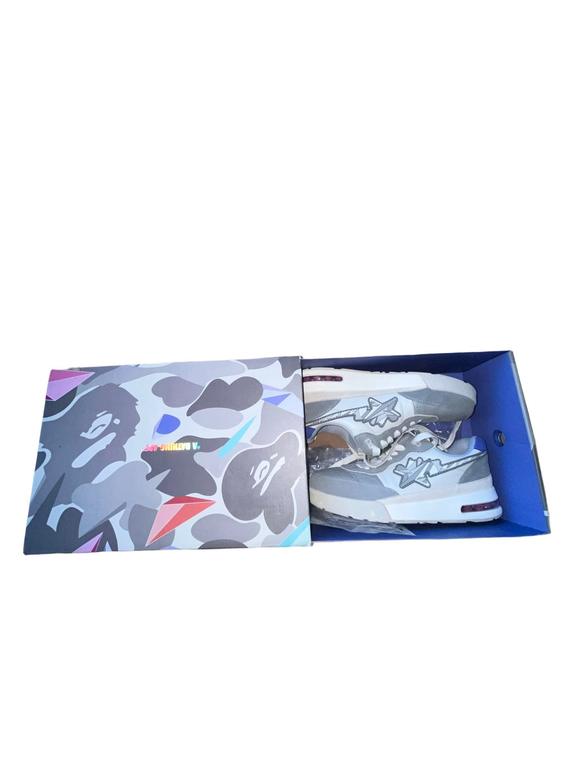 A BATHING APE® x Louis De Guzman Roadsta Grey sneaker, 6UK