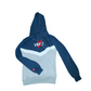 Tax3 It’s Relevant 2.0 Chevron Hoodie Navy Grey (TT 2.0)