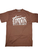 Trapstar London “It’s A Secret” Script Logo T-Shirt Brown Size M