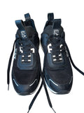 EA7 Emporio Armani Visibility Runner Trainers – Black/White (Size 9)