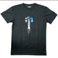 Trapstar Irongate Camo T-Shirt Black/Midnight Blue Size M