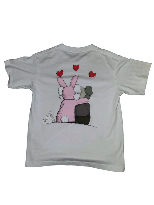 KAWS x Uniqlo UT Companion Hug T-Shirt White Size 7–8 Years