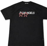 Palm Angels Racing Star T-Shirt Black Size Large