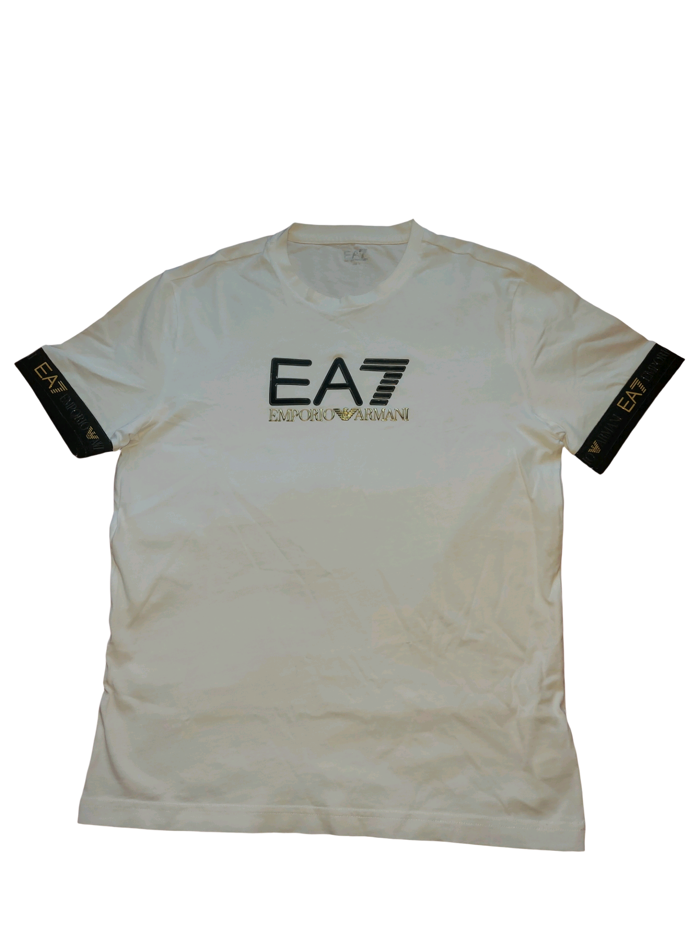EA7 Emporio Armani Tape Logo T-Shirt Size S