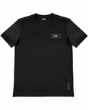 EA7 Emporio Armani Train Visibility Vertical Logo T-Shirt – Black - Size Small