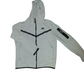 Nike Tech Fleece Windrunner Full Zip Hoodie Grey