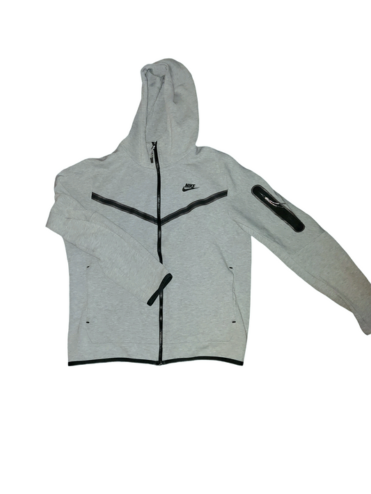 Nike Tech Fleece Windrunner Full Zip Hoodie Grey