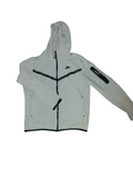 Nike Tech Fleece Windrunner Full Zip Hoodie Grey
