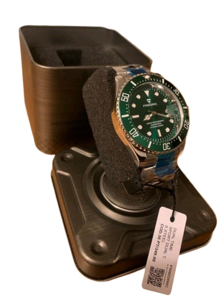 Fredric Ocean Professional Green Diver Watch (COD.36)