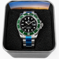 Fredric Ocean Professional Green Diver Watch (COD.36)