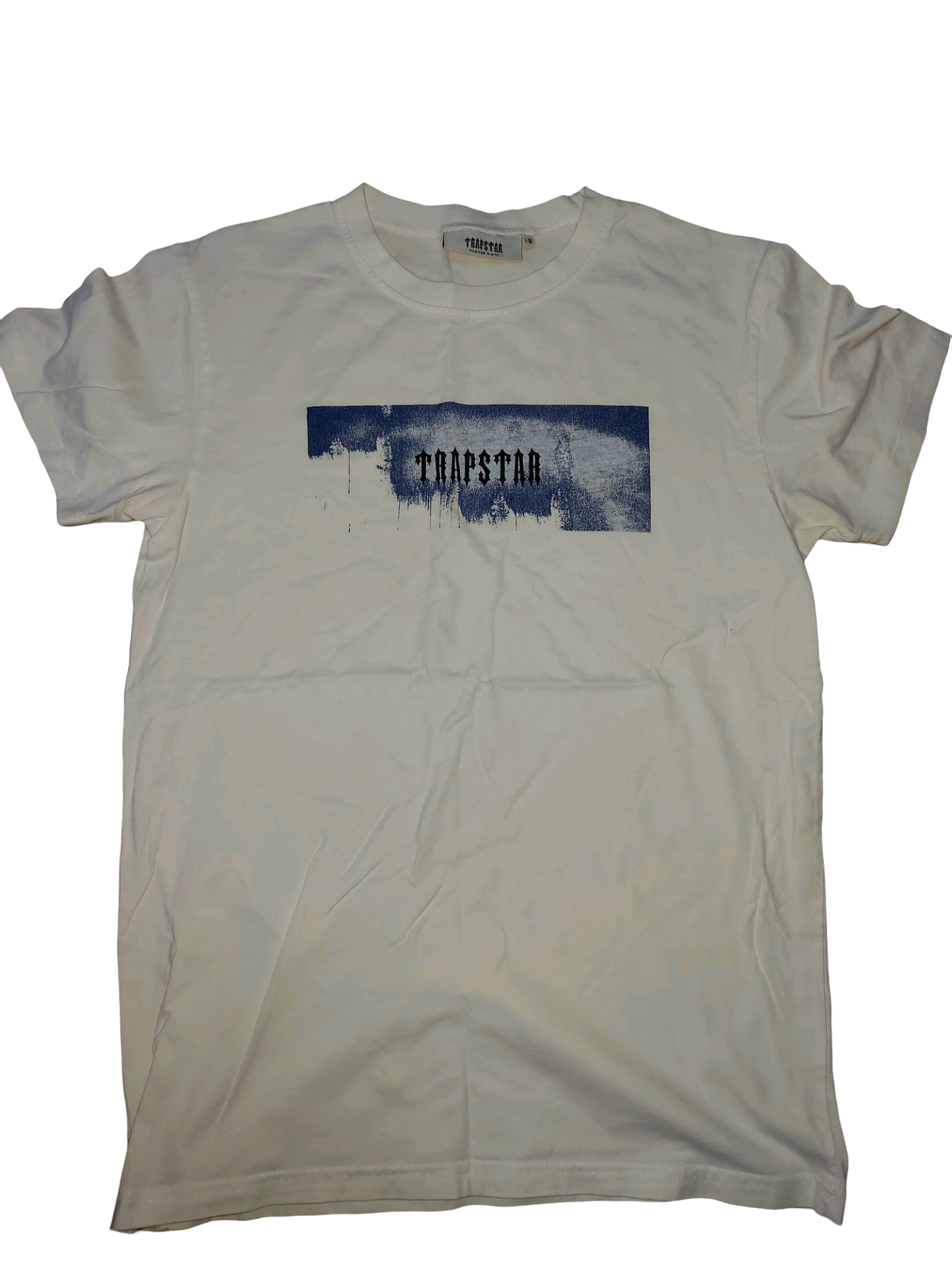 Trapstar “Paint Stroke” Logo T-Shirt White Size M