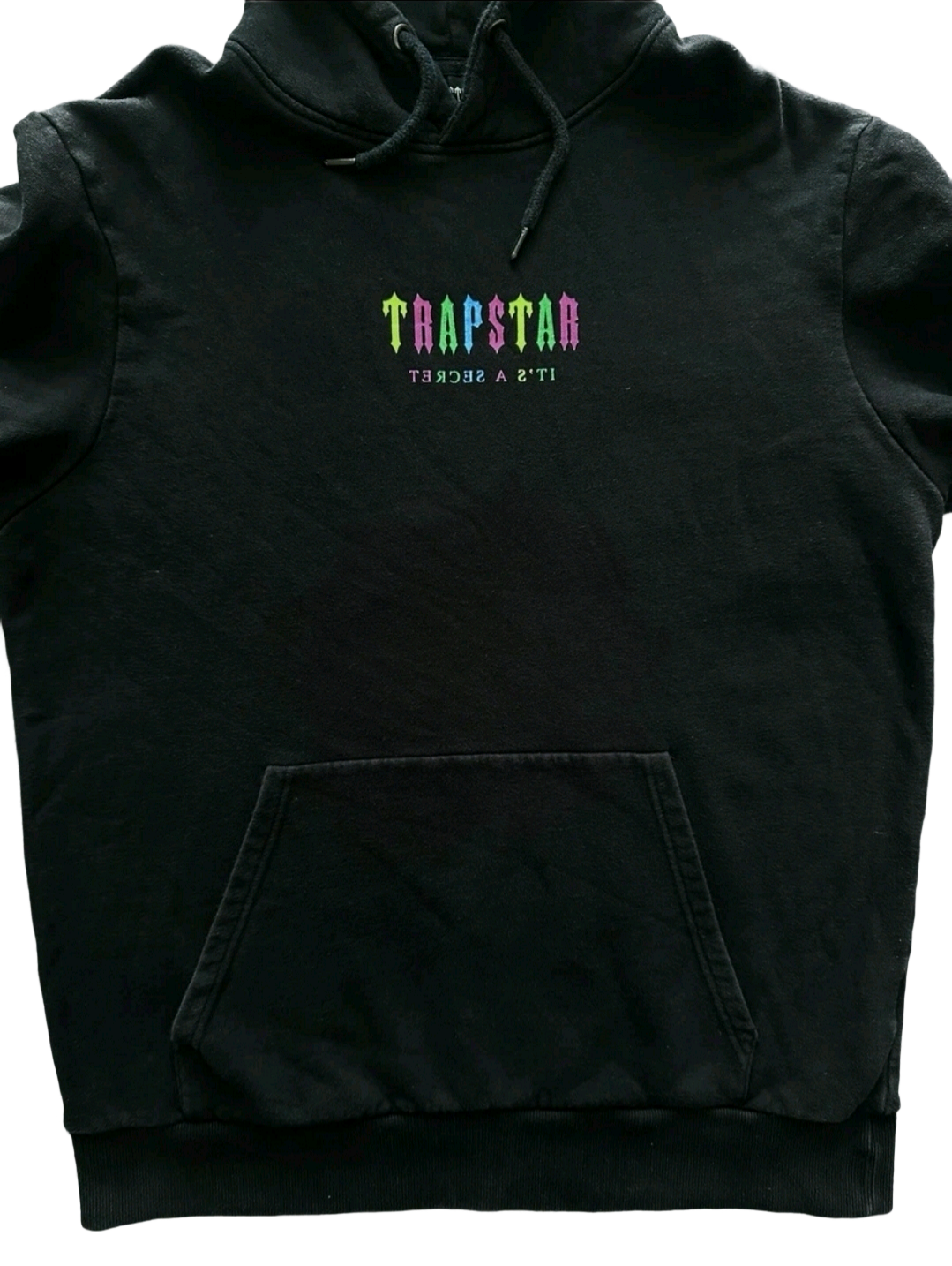 Trapstar “Fast Service” Graphic Hoodie Black Size M