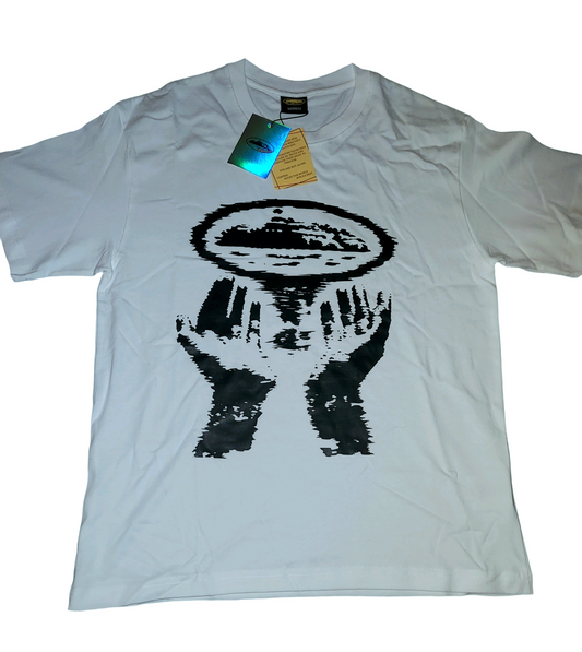 Corteiz Vortex Hands Tee Black (Size M)