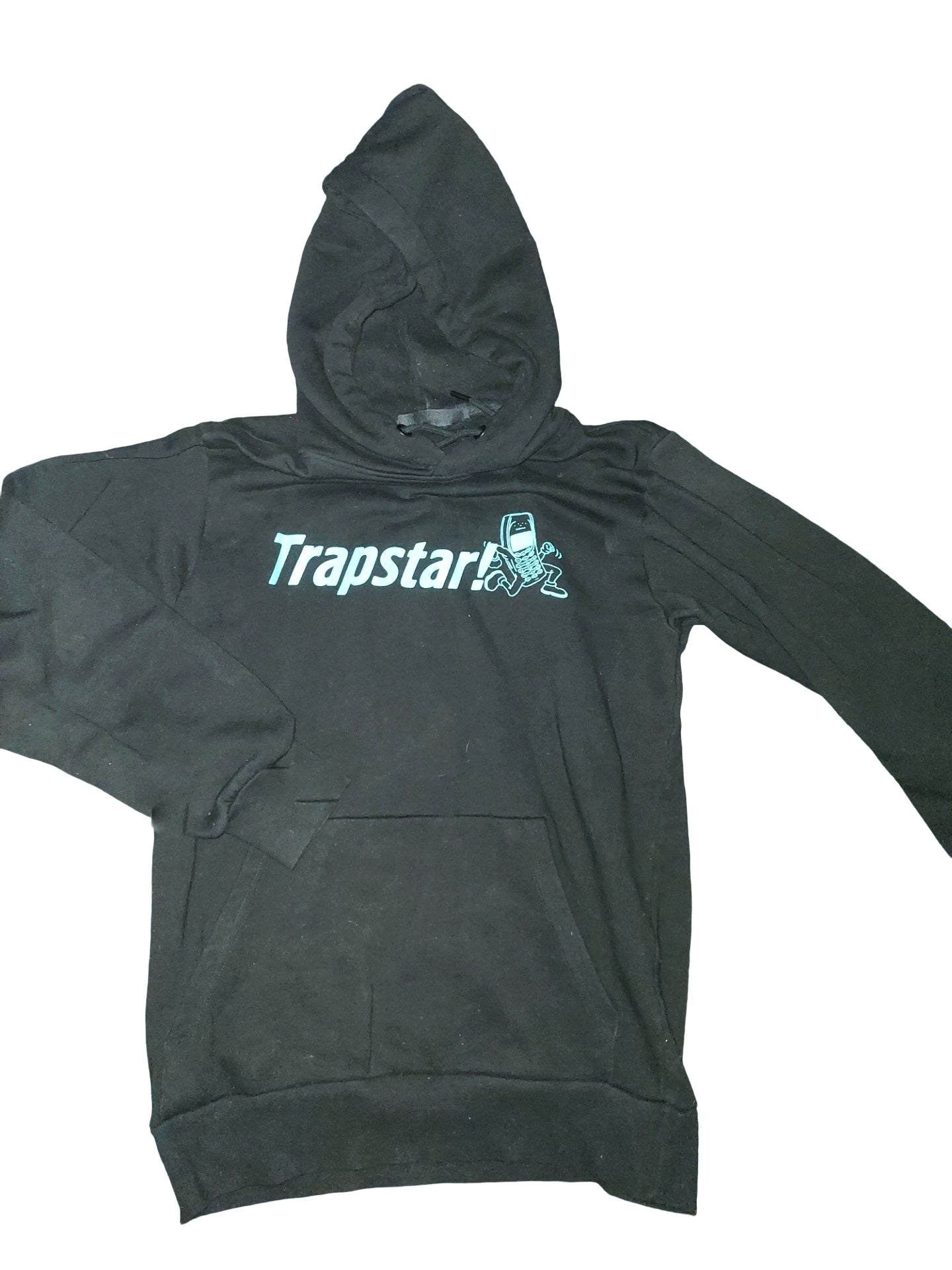 Trapstar “Fast Service” Graphic Hoodie Black Size M