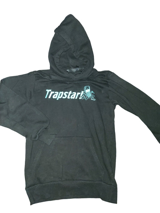 Trapstar “Fast Service” Graphic Hoodie Black Size M