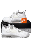 Air Jordan 4 Retro "White Oreo" (2021) (Size 9)