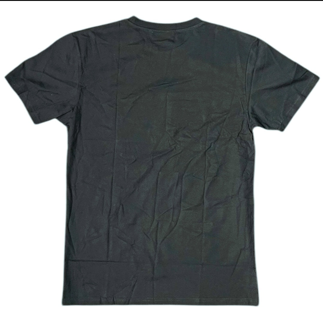 Trapstar Irongate Camo T-Shirt Black/Midnight Blue Size M
