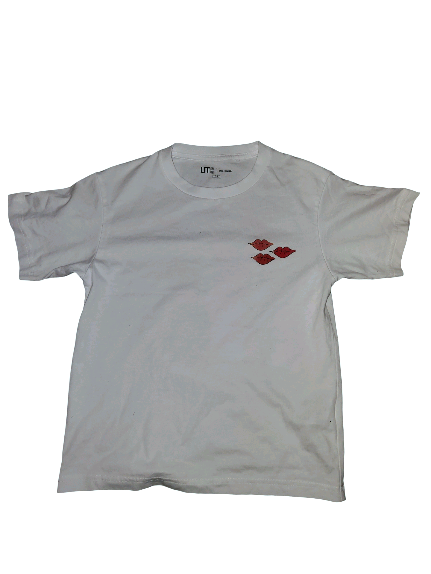 KAWS x Uniqlo UT Companion Hug T-Shirt White Size 7–8 Years