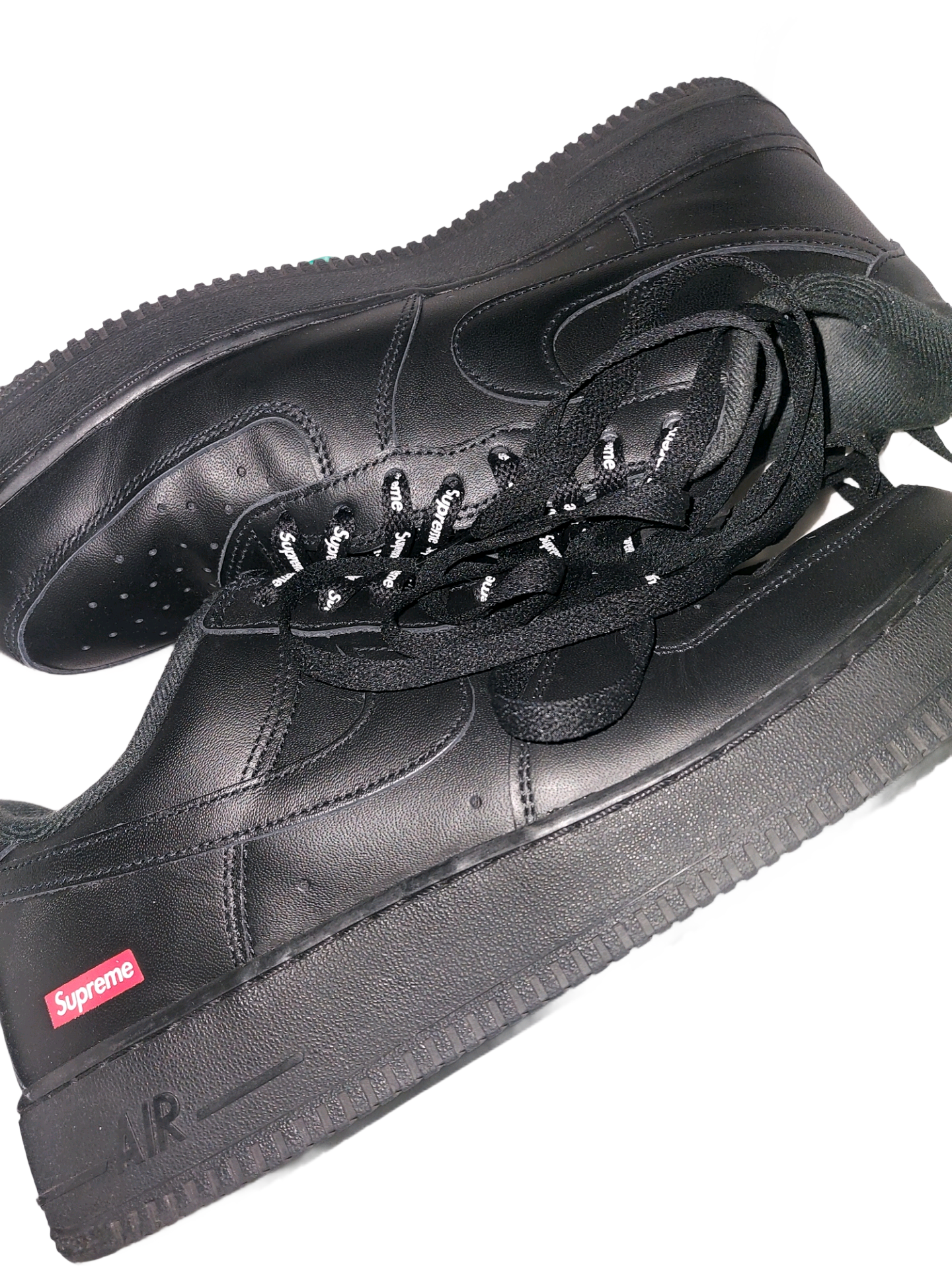 Nike x Supreme Air Force 1 Low Black Size 8.5