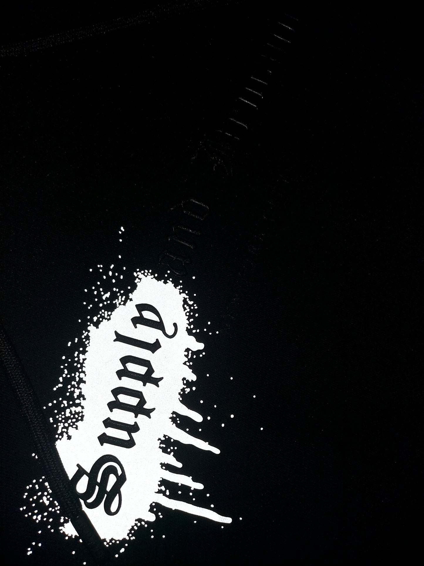 Supply & Demand Marker Reflective Pullover Hoodie Black (Size S)