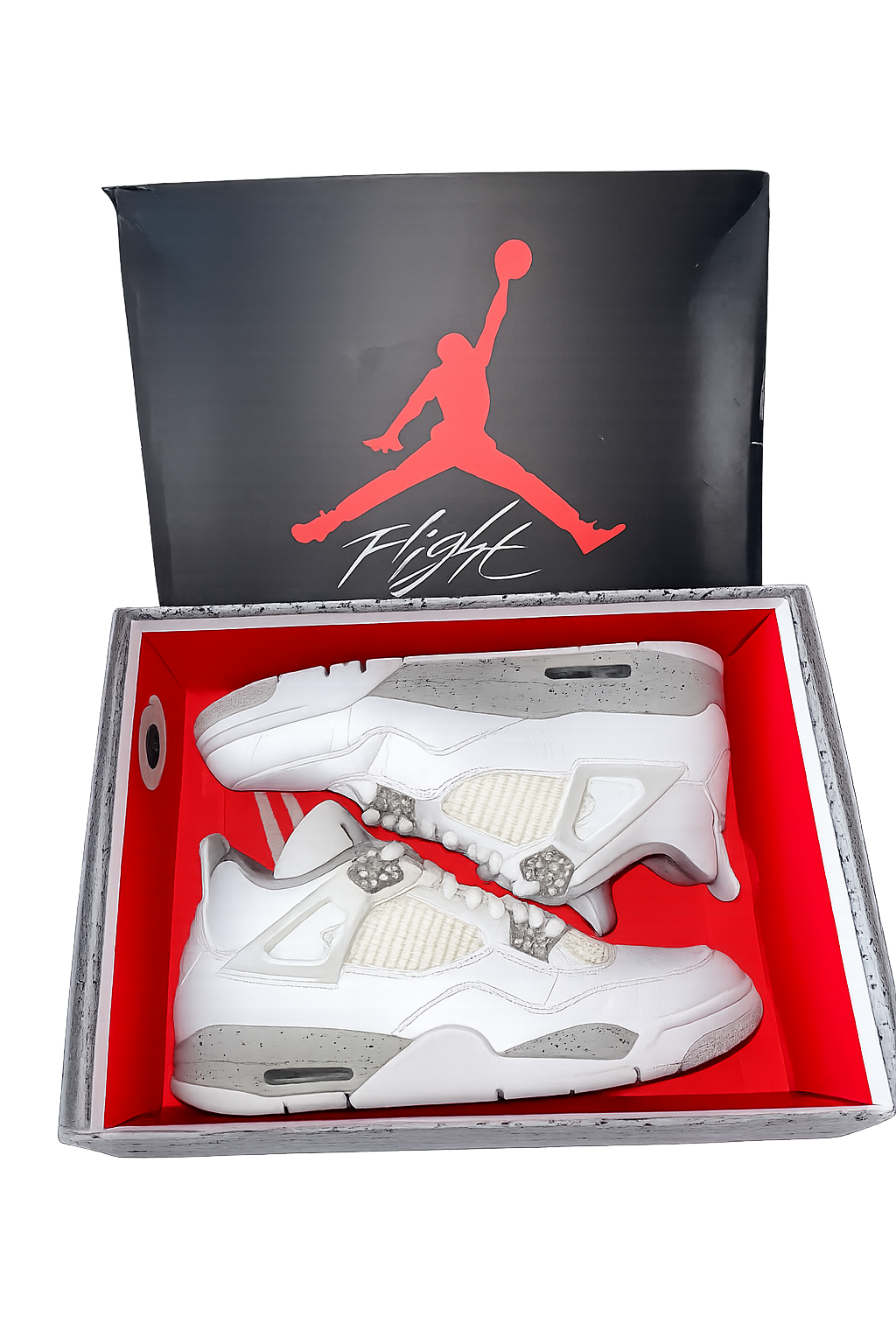Air Jordan 4 Retro "White Oreo" (2021) (Size 9)