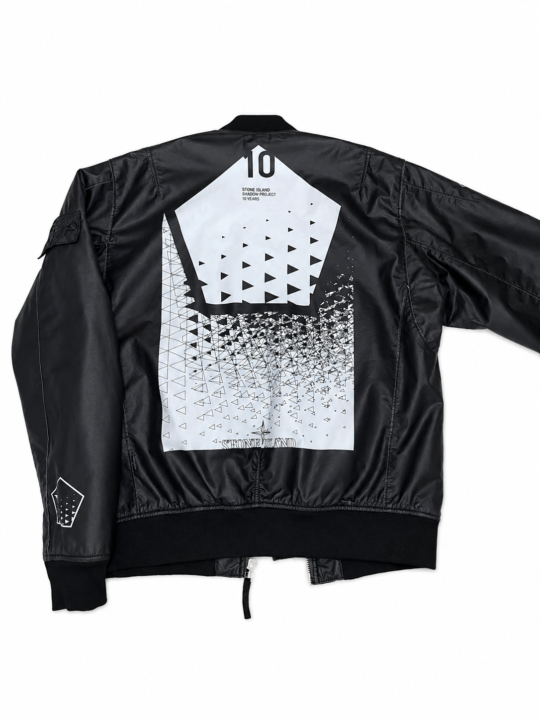 Stone Island Shadow Project 6919 Anniversary Bomber Jacket – Black (FW18) Size Small