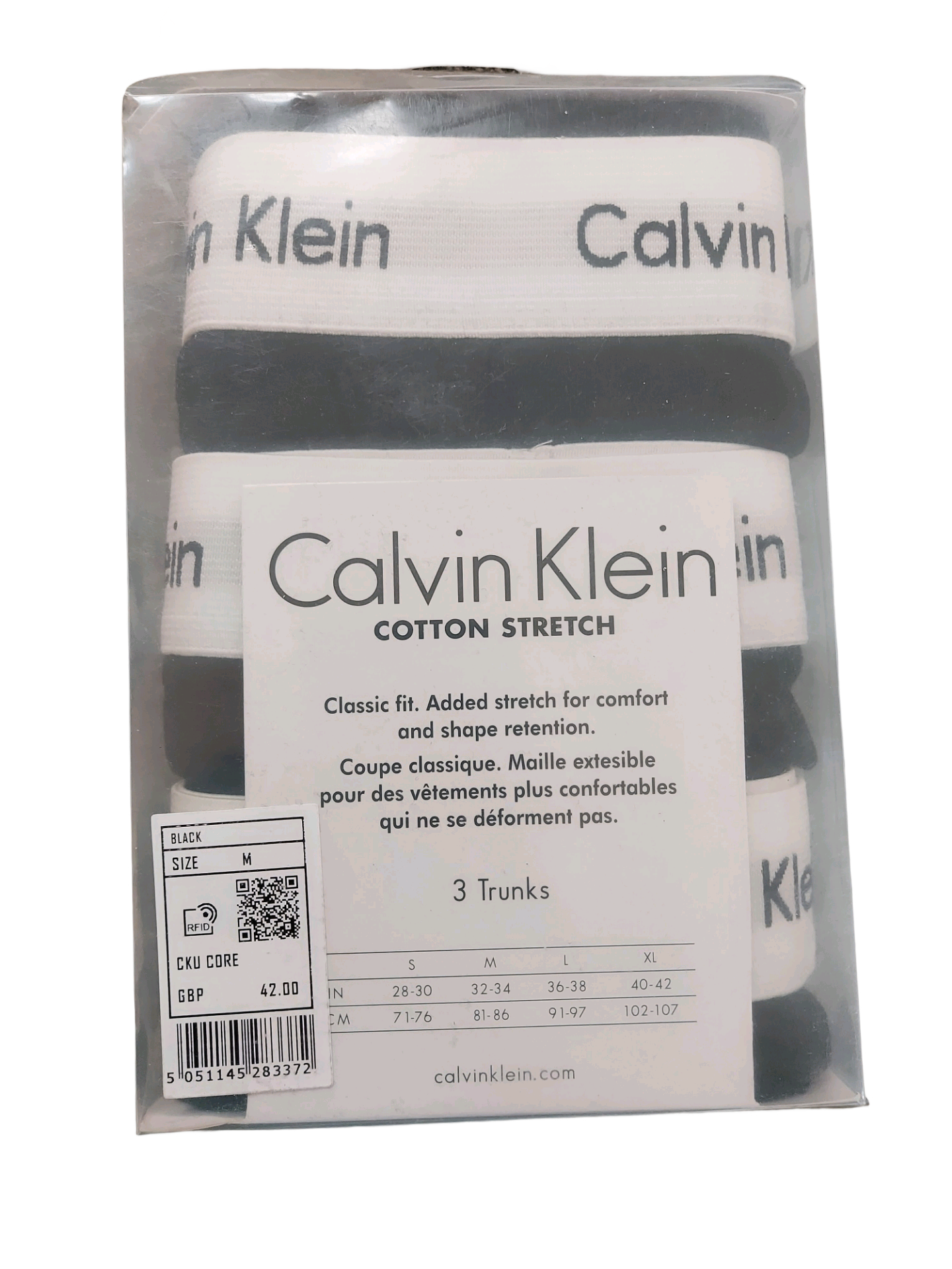 Calvin Klein Boxer Briefs Triple Pack Various Colours Size S–M