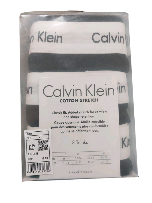 Calvin Klein Boxer Briefs Triple Pack Various Colours Size S–M