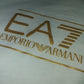 EA7 Emporio Armani Core Logo T-Shirt with Contrast Sleeve Tape Size S
