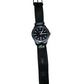 Lacoste Men's Black Dial Nylon & Leather Strap Quartz Watch (50M)