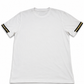 EA7 Emporio Armani Core Logo T-Shirt with Contrast Sleeve Tape Size S
