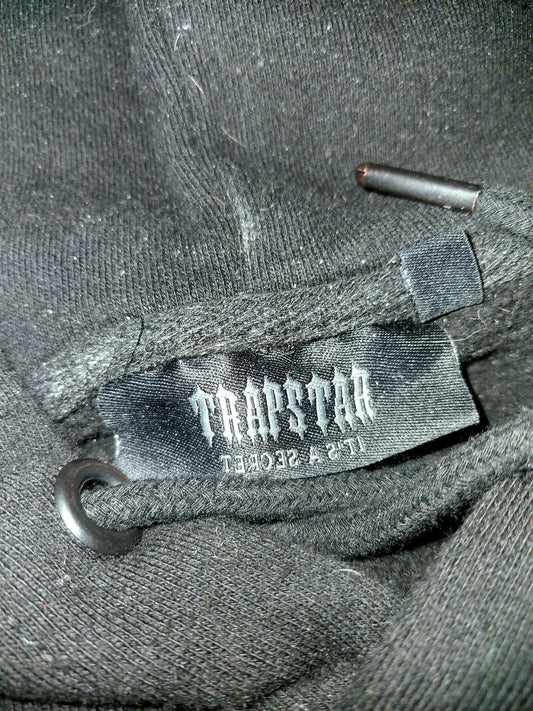 Trapstar “Fast Service” Graphic Hoodie Black Size M