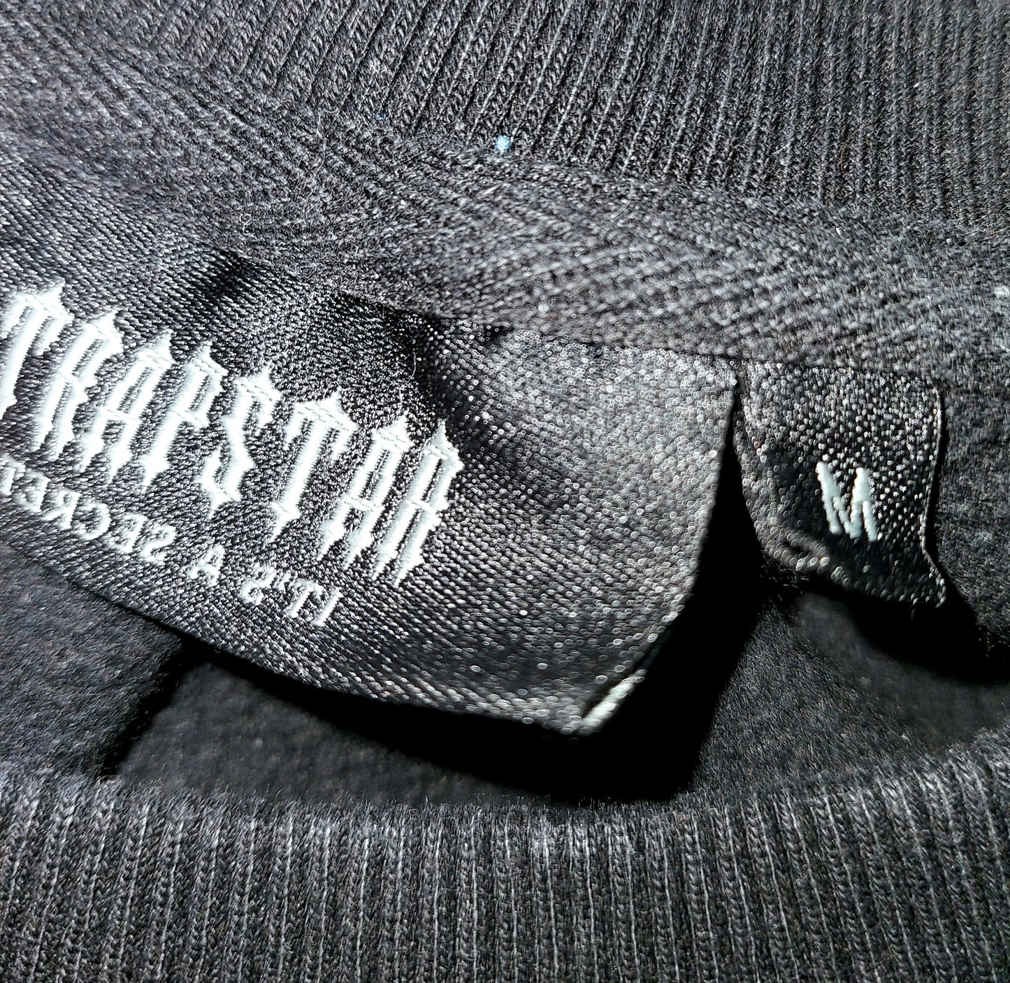 Trapstar Gradient Logo Crewneck Sweatshirt Black Size M