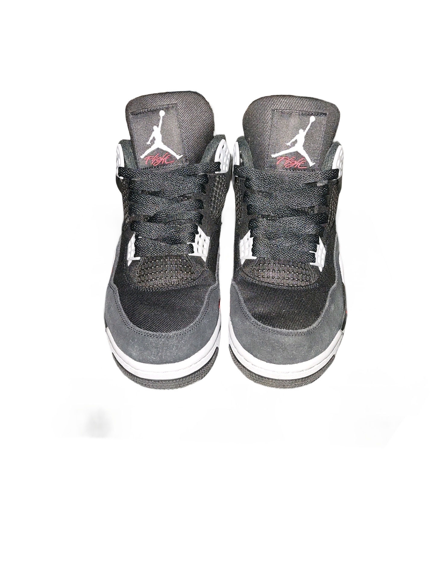 Air Jordan 4 Retro SE Black Canvas (Size 9)