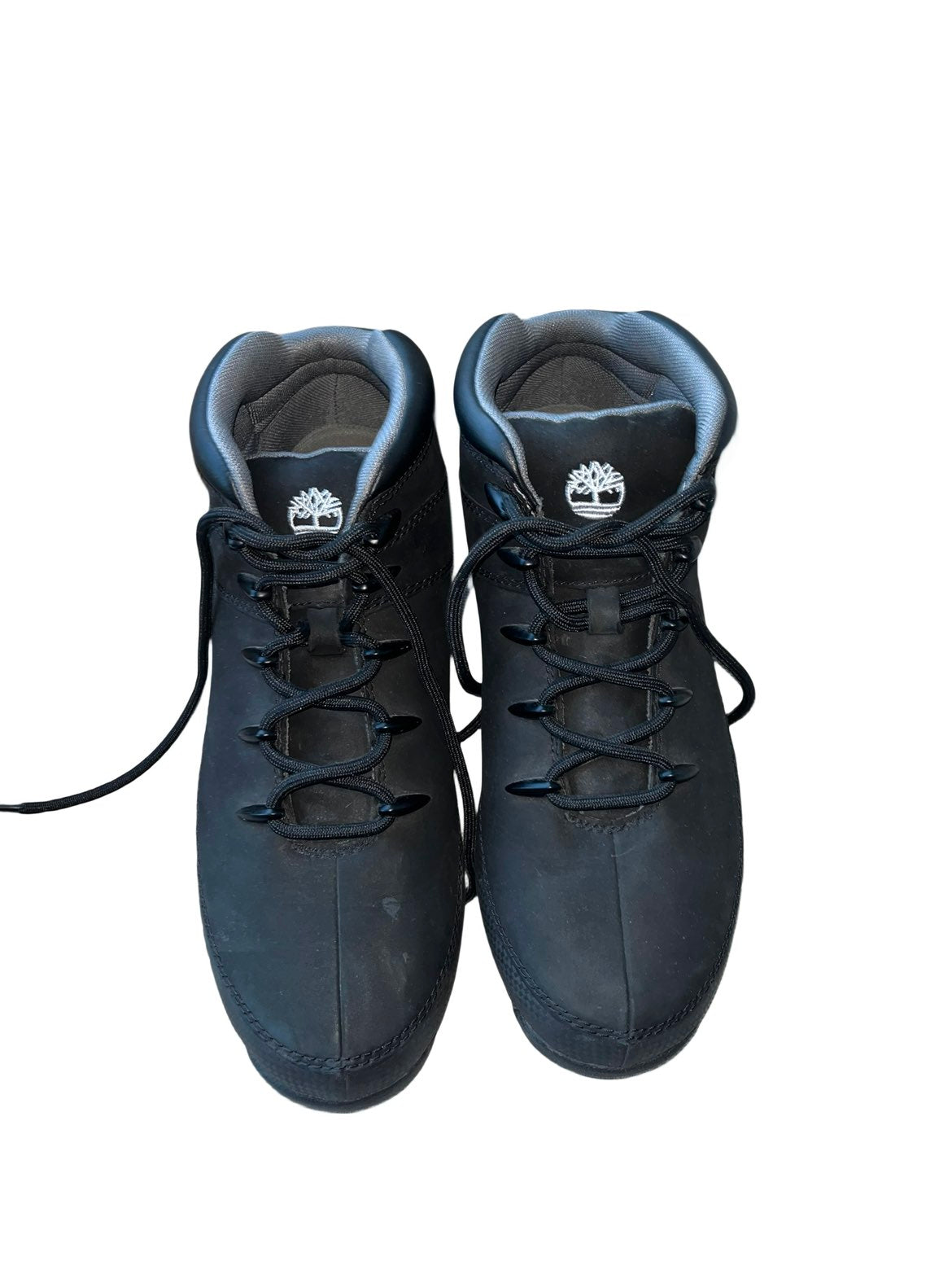 Timberland TBL 73 Mid Chukka Boots – Black Nubuck (Size 9)