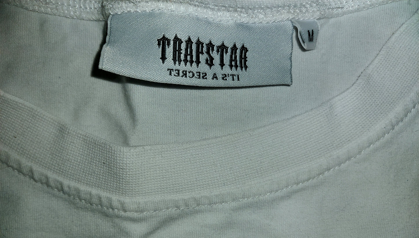 Trapstar “Paint Stroke” Logo T-Shirt White Size M