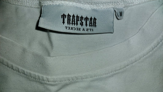 Trapstar “Paint Stroke” Logo T-Shirt White Size M