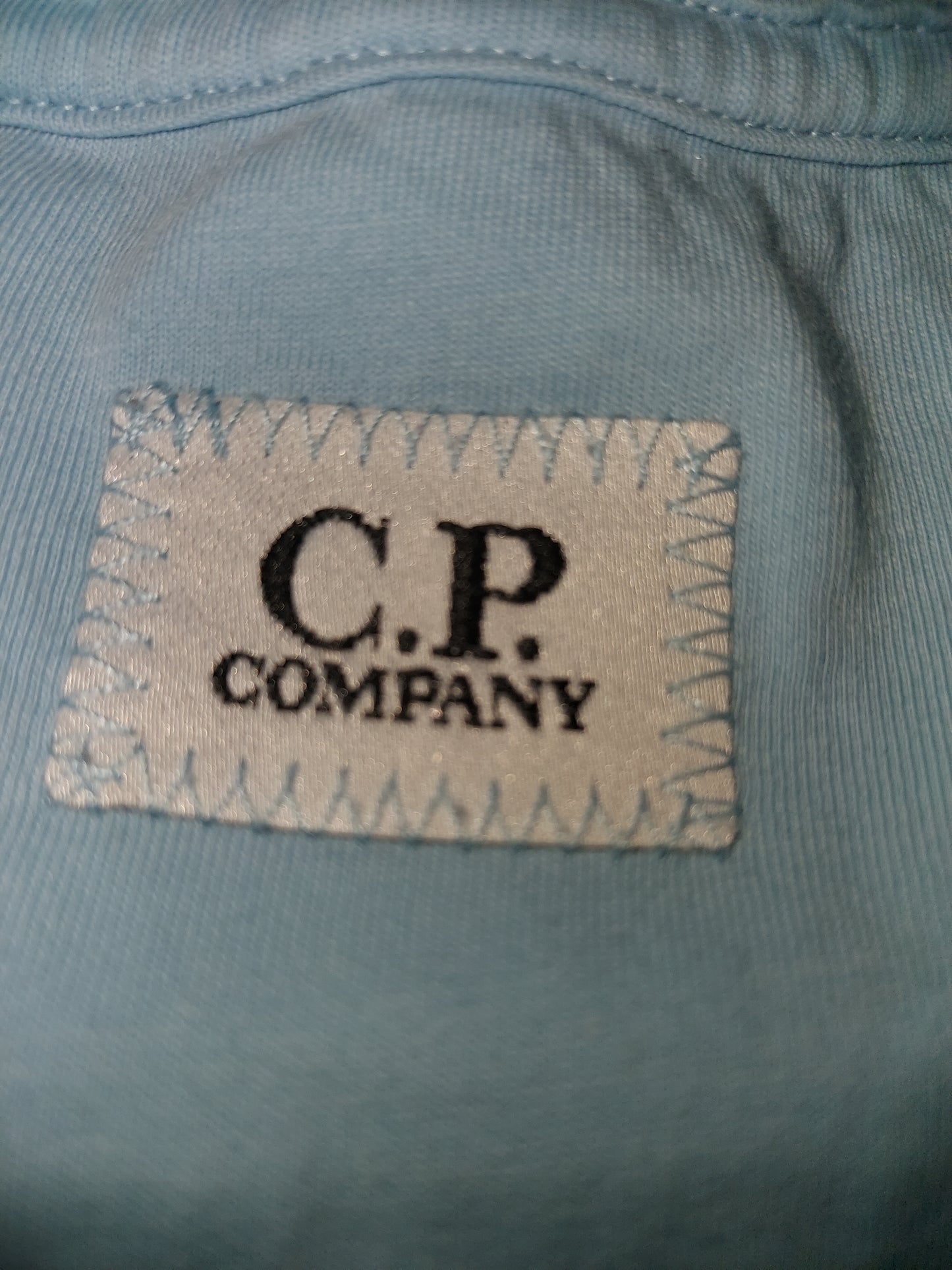 Company Patch Logo T-Shirt Sky Blue