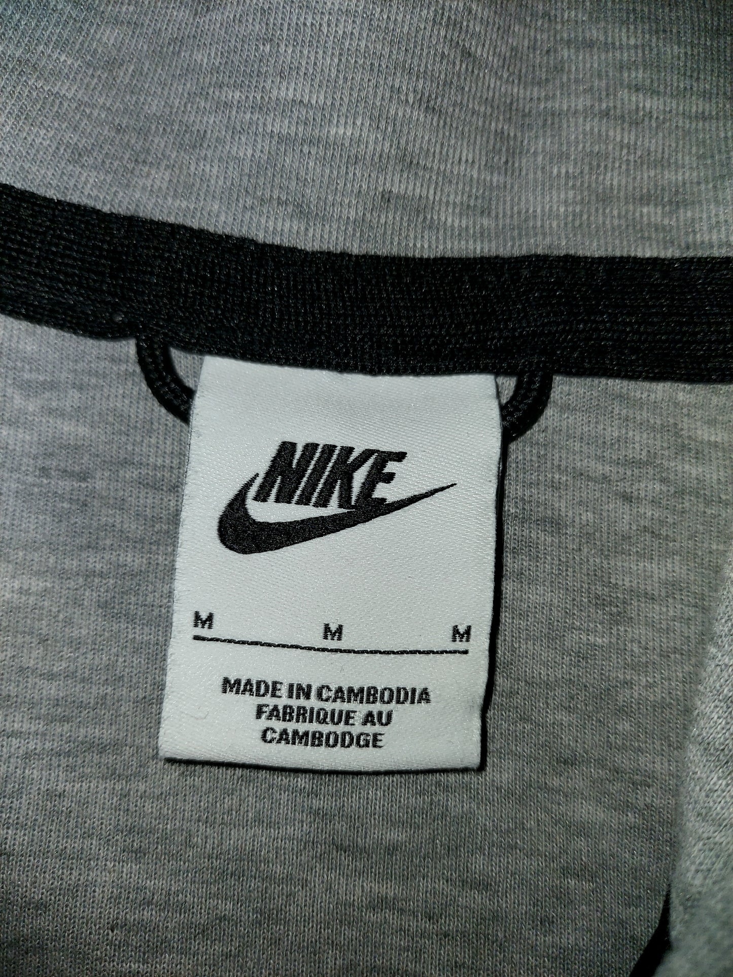 Nike Tech Fleece Windrunner Full Zip Hoodie Grey