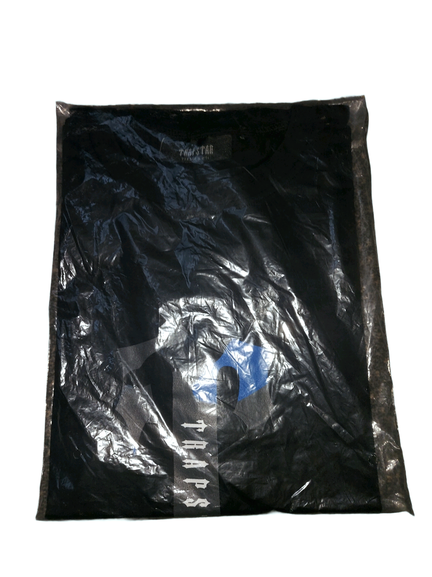 Trapstar Irongate Camo T-Shirt Black/Midnight Blue Size M