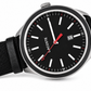 Lacoste Men's Black Dial Nylon & Leather Strap Quartz Watch (50M)