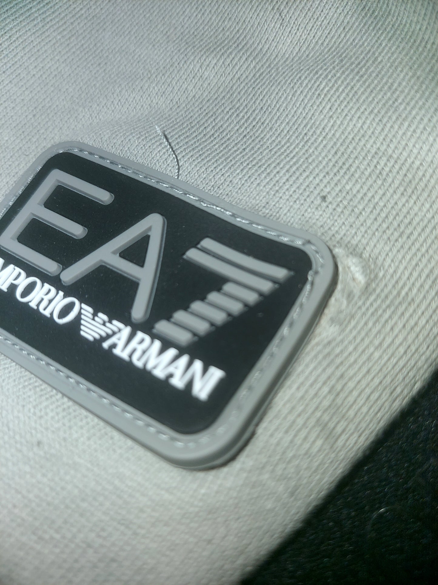 EA7 Emporio Armani Logo Tape Joggers (Grey)