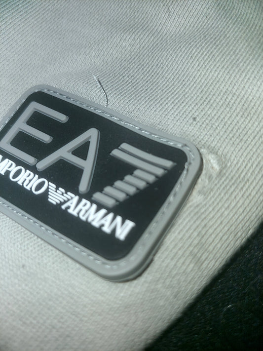EA7 Emporio Armani Logo Tape Joggers (Grey)