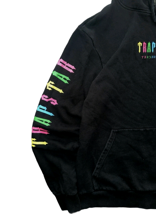 Trapstar Hyperdrive Hoodie – Black Multi (Size M)
