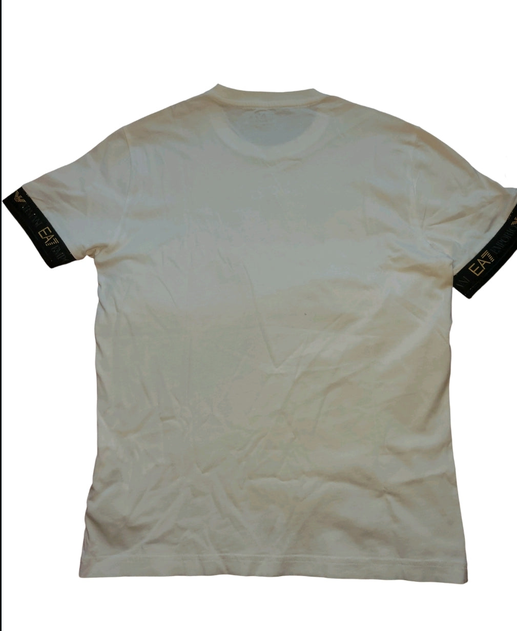 EA7 Emporio Armani Tape Logo T-Shirt Size S