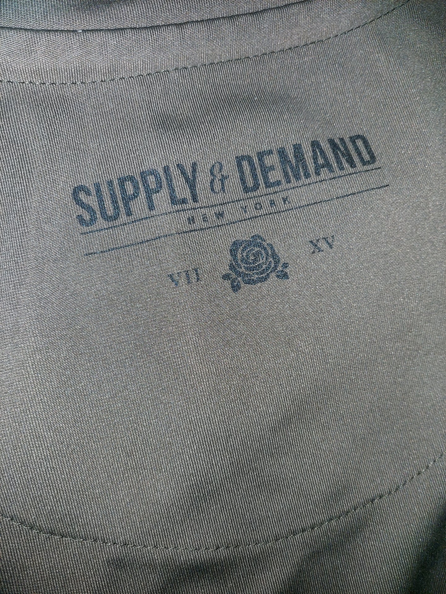 Supply & Demand Revenge T-Shirt Khaki Green Size M